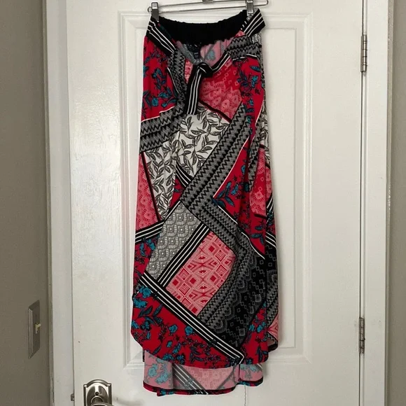 Multicolored Laundry by Shelli Segal Maxi Skirt Size S & M NWT - Picture 1 of 5